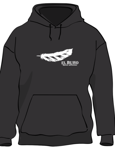 Feather Hoodie - BLK